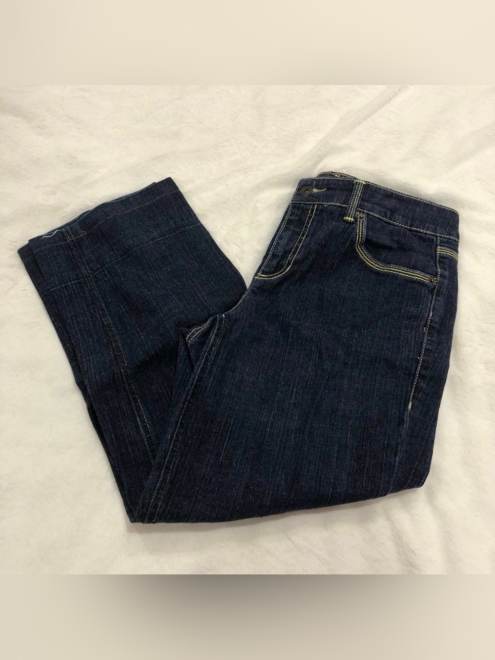 Tommy Hilfiger Women’s American Hope Classic Rise Cropped Jeans Straight Size 6
